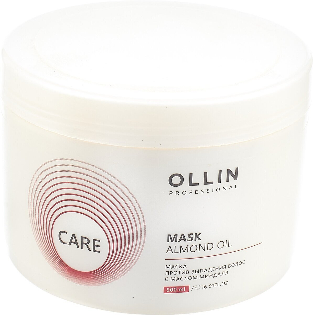 OLLIN CARE Маска против выпадения волос с маслом миндаля 500мл/ Almond Oil Mask