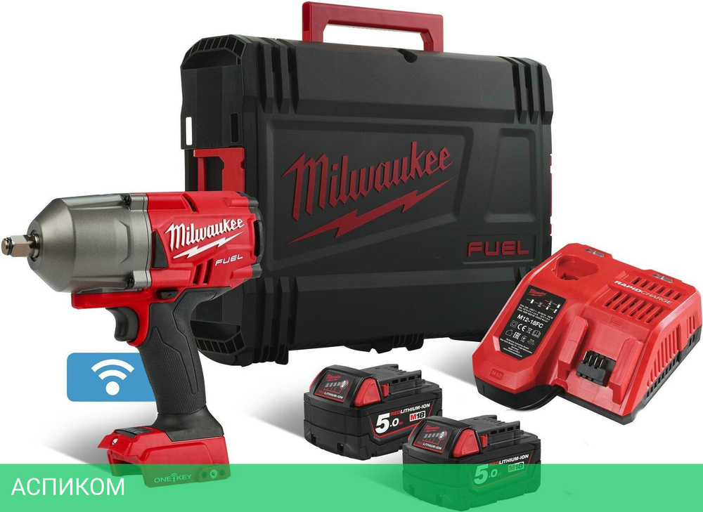 Гайковерт Milwaukee M18 Fuel One-Key ONEFHIWF12-502X (4933459727)