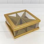 Коробка сборная 25х25х10 см (Золотой)