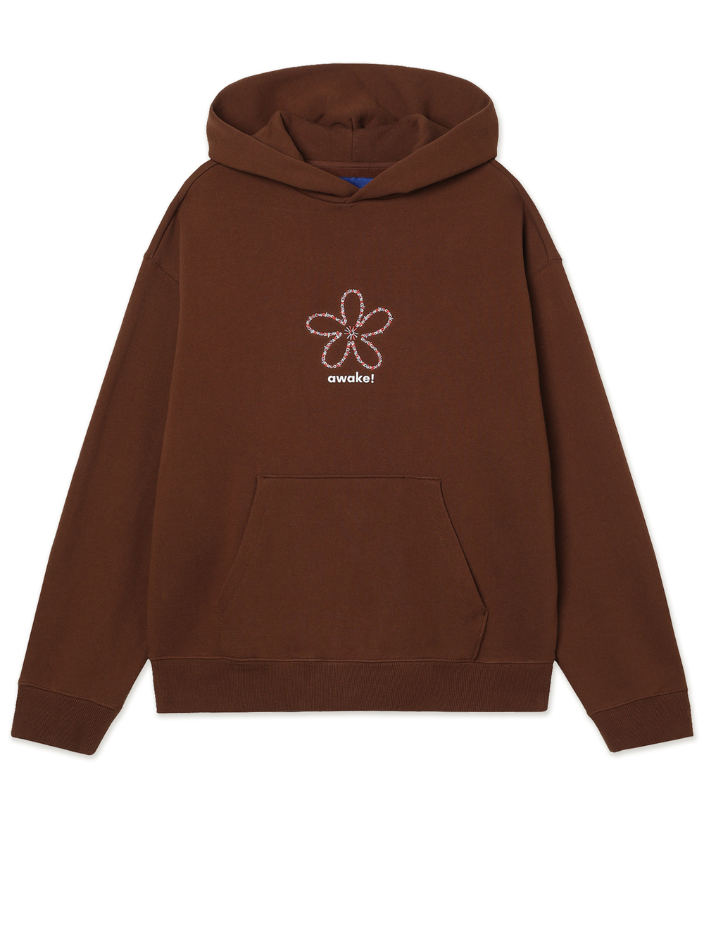 Мужская Толстовка Flower Stamp Zip