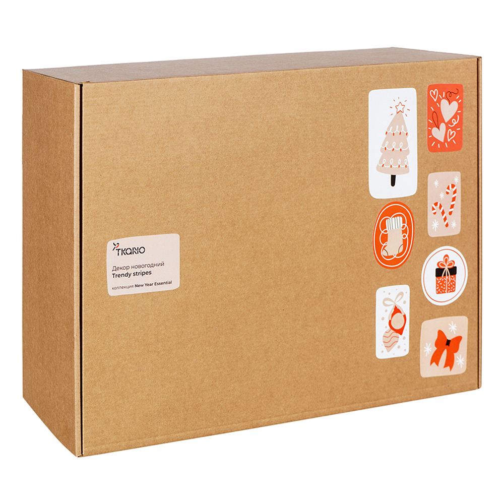 Декор новогодний Tkano Trendy Stripes New Year Essential