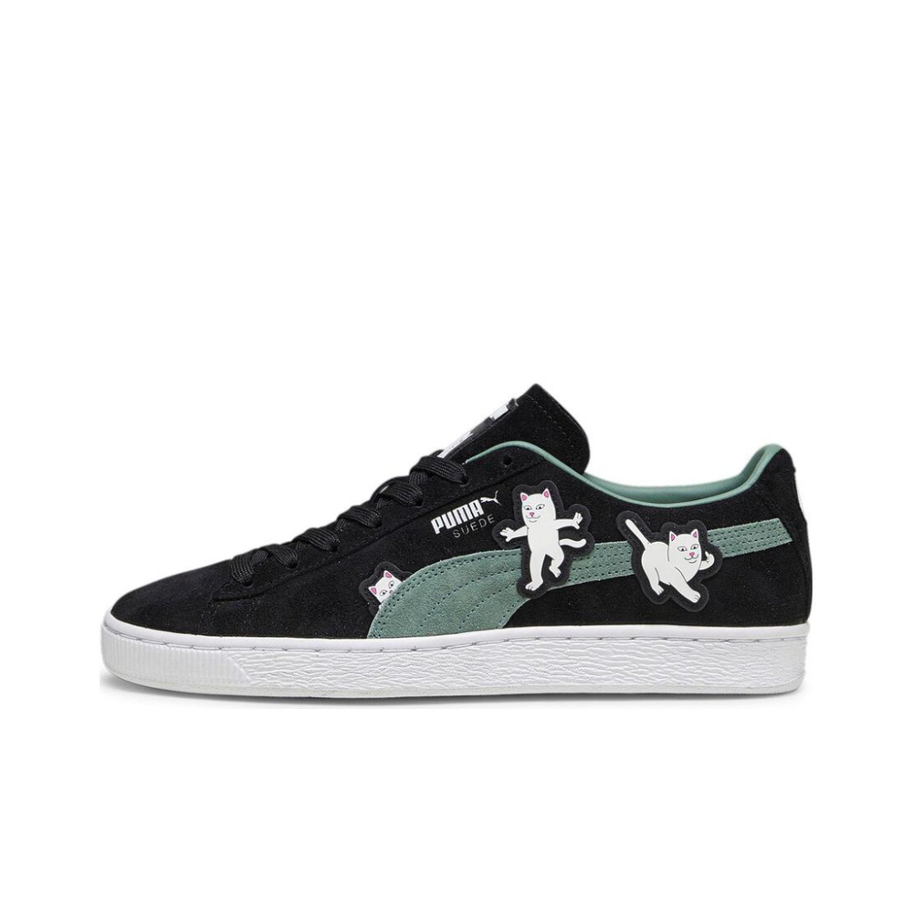 Кроссовки PUMA Suede x RIPNDIP 'Lord Nermal - Black Eucalyptus' 393872-01