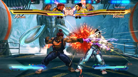 PS4 Street Fighter X Tekken (Б/У, Русские субтитры, BLES-01252)