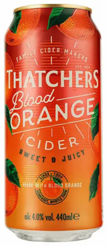 Сидр Тэтчерс Блад Орандж / Cider Thatchers Blood Orange 0.44 - банка