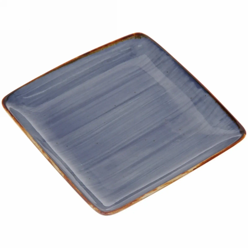 Тарелка керамическая «Corsica blue» 15*15*1,8см