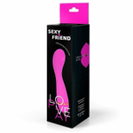 Вибростимулятор для G-точки Sexy Friend, розовый, 14 см