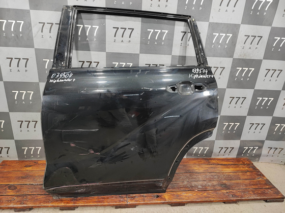 Дверь задняя левая Toyota Highlander 4 (U70) 19-нв Б/У Оригинал 670040E190