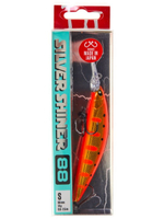 Воблер для рыбалки Lucky John Pro Series Silver Shiner S 8.8 см, тонущий, 107