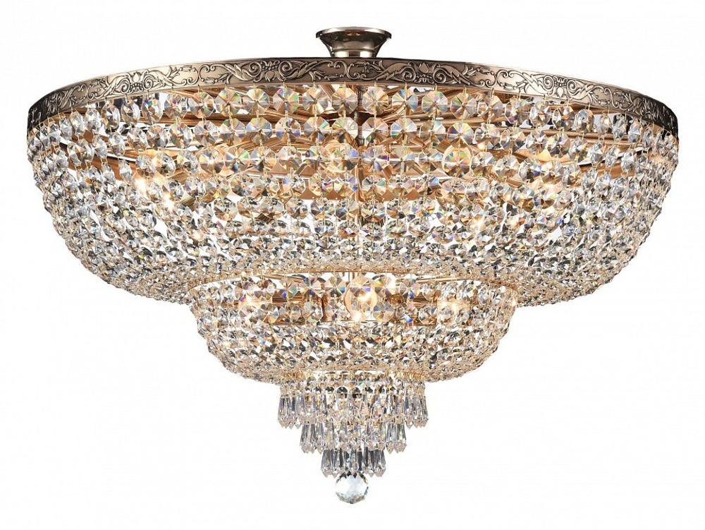 Люстра на штанге Maytoni DIA891-CL-14-G
