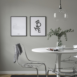IKEA BILD  (ИКЕА БИЛД)  -  Плакат, спред, Рим, 40x50 см.