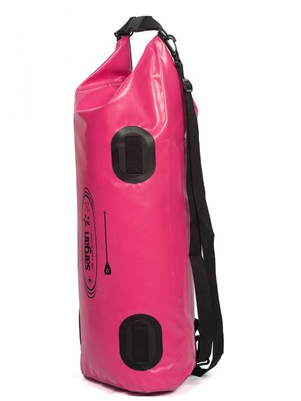 Гермо-Мешок-Рюкзак Sargan Саппер-25 2 лямки, крепления к сапборду 25 л малиновый
