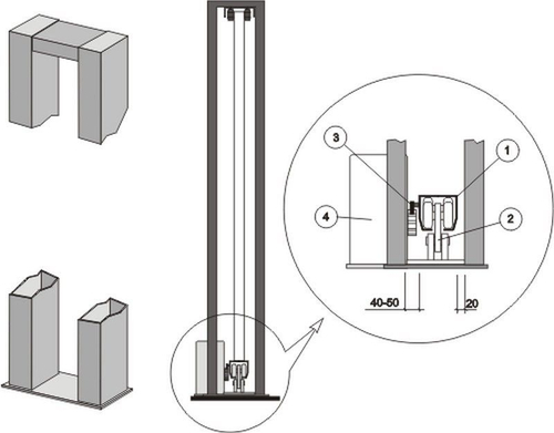 Столб П-образный