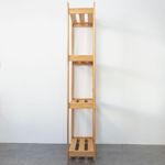 Стеллаж деревянный Альберт 159 см, бейц