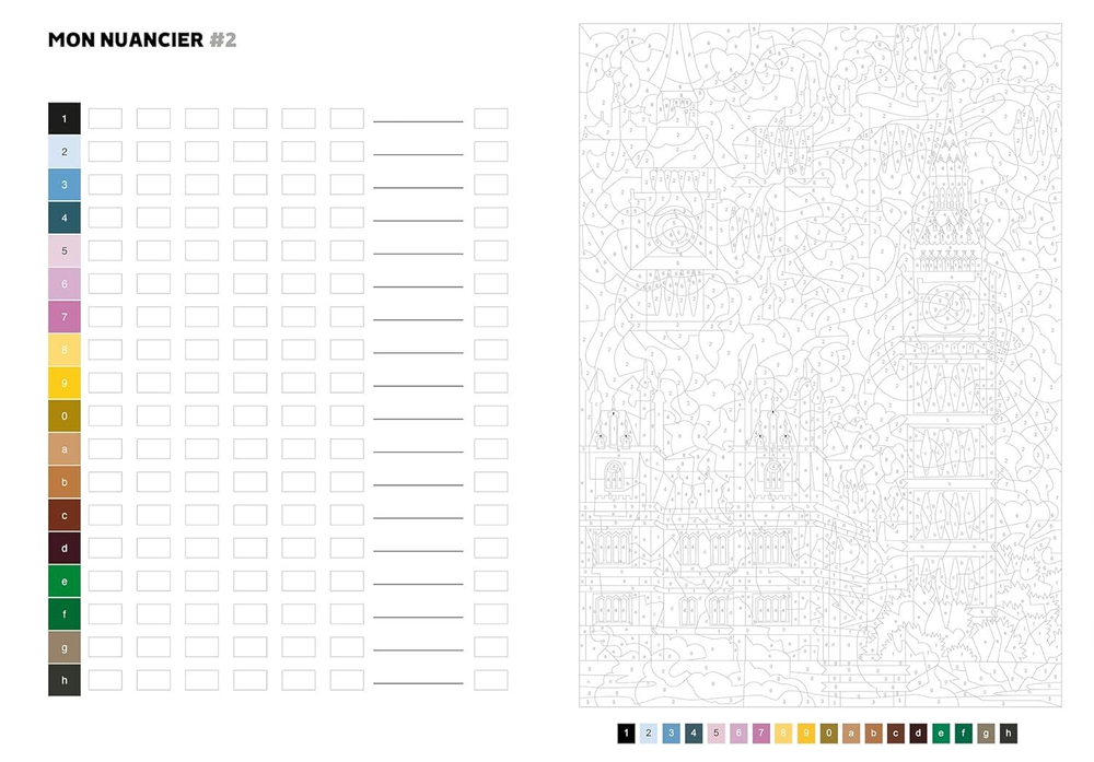 Раскраска по номерам Hachette Voyages autour du monde - Le Routard — Путешествие по миру, 112 стр. (предзаказ 10.09.2025)