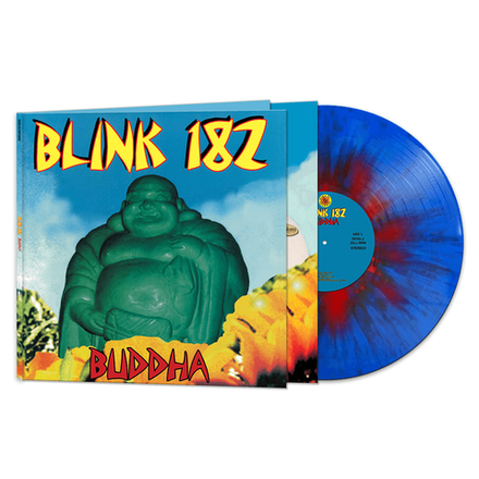 Blink-182 Buddha (Blue/Red Splatter)