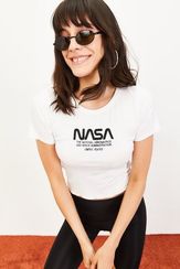 Qadın üçün qısaqol, ağ köynək 10061019