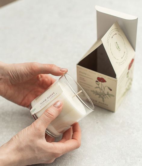 Siam Poppy, свеча The Seeds, Kobo Candles