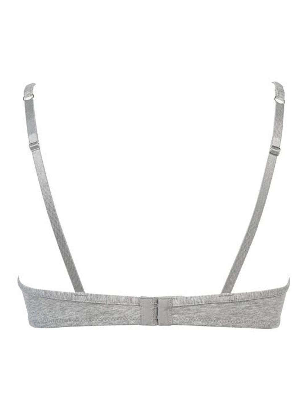 Бюстгальтер пуш-ап с градуированной чашкой из хлопковой ткани (Размер: 1B) (Цвет: белый)