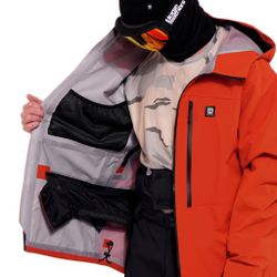 Куртка мужская сноубордическая Horsefeathers TERRA JACKET (red clay)