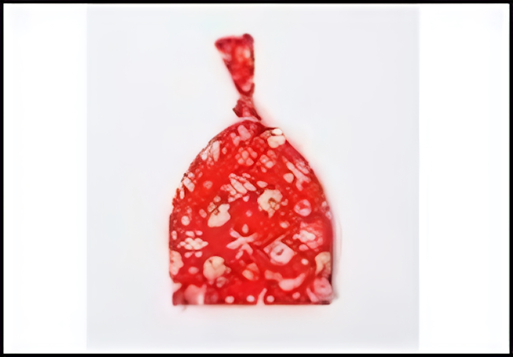 Чепчик (шапочка) Крошка Я "Новогодний оленёнок", красный, р.42, 4280935