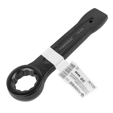 Ключ накидной ударный односторонний 30мм (L-185мм) Forsage F-79330