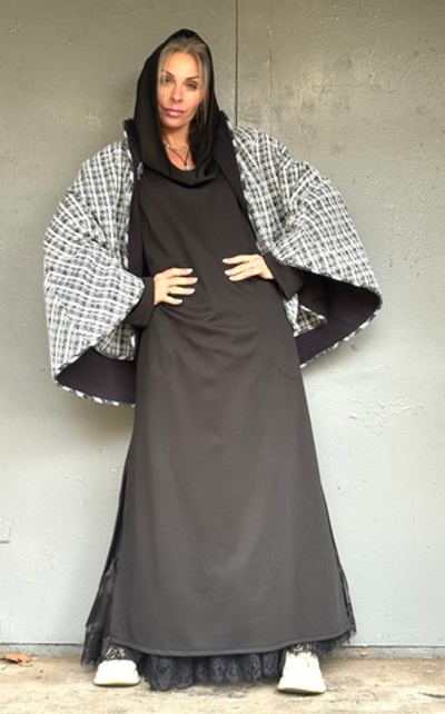 Платье Assassin / черный/футер петля /плотная ткань