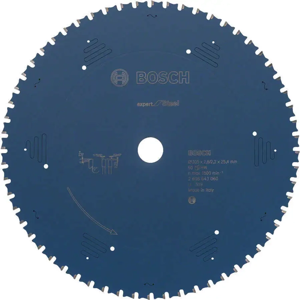 Пильный диск по стали Expert for Steel 305х25,4 BOSCH 2608643060