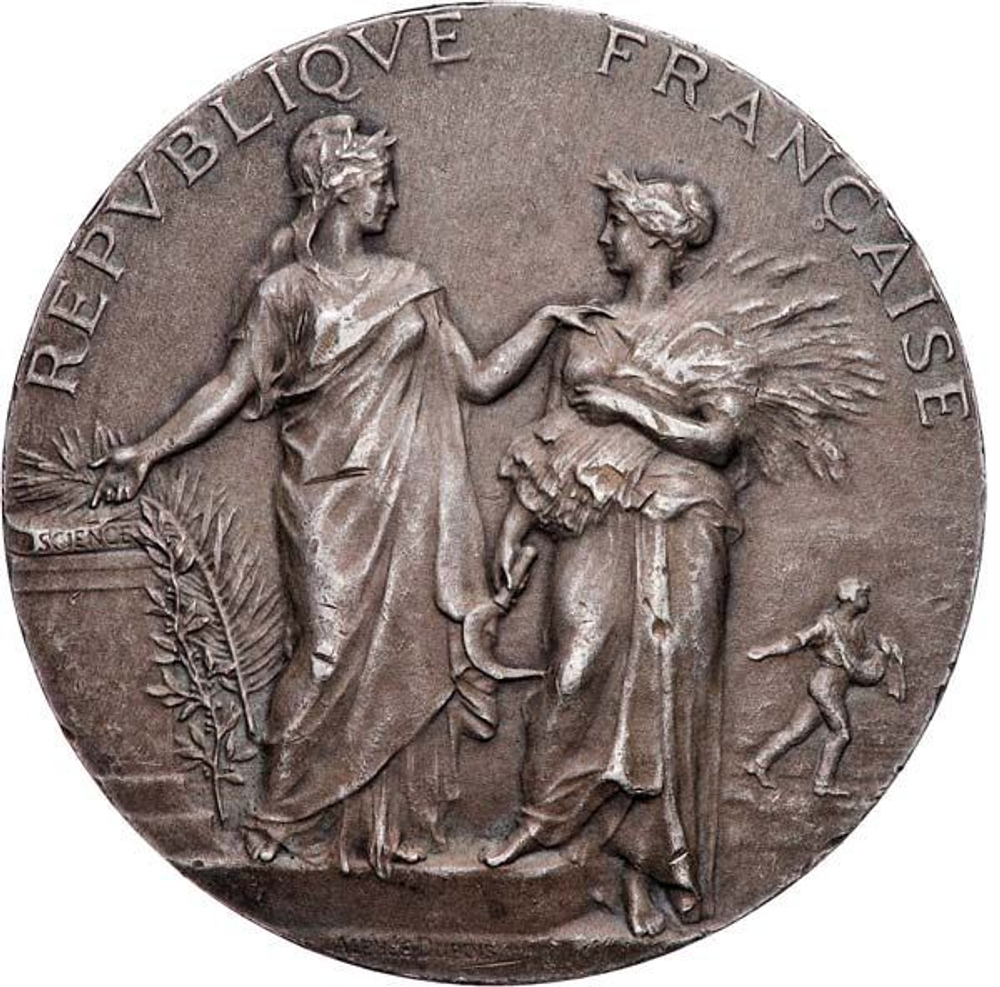 France, Third Republic Reward Medal, 1870–1940