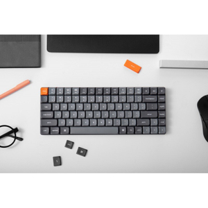 Беспроводная механическая ультратонкая клавиатура QMK Keychron K3 Max, 84 клавиши, RGB-подсветка, Gateron Red Switch (K3M-H1)