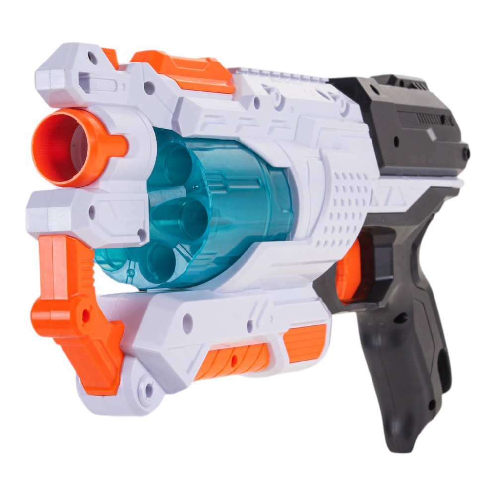 Пистолет с мягк.пулями, коробка BH707