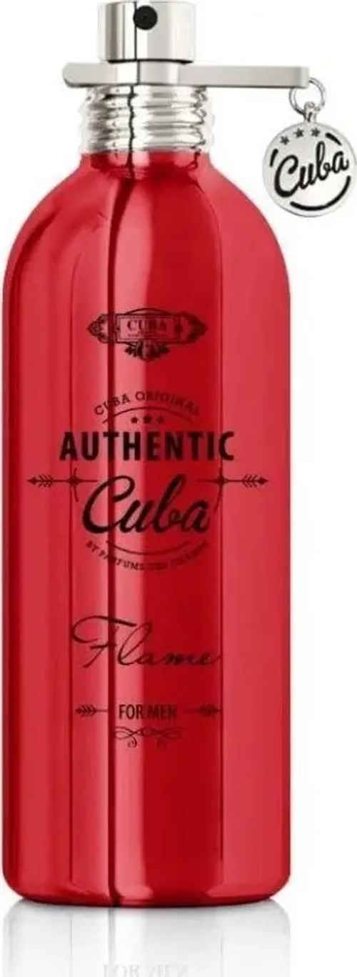 Уникальная мужская парфюмерия Cuba Authentic Flame For Men спрей 100 мл