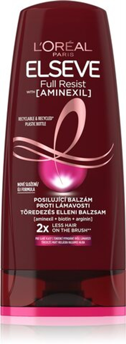 L’Oreal Paris Elseve Full Resist Aminexil - укрепляющий бальзам для ослабленных волос со склонностью к выпадению /   400  ml  / GTIN 3600522747901
