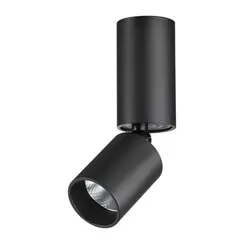 359315 OVER NT24 370 черный Светильник накладной светодиодный IP20 LED 5W 85-265V 3000K 600Лм TUBO