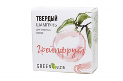 Твердый шампунь Грейпфрут для жирных волос, TM GREEN ERA