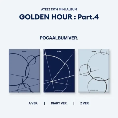 Альбом ATEEZ - Golden Hour : Part.4 [Pocaalbum ver.]