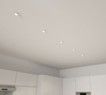 DK3121-WH Встраиваемый светильник, IP20, до 15 Вт, LED, GU5,3, белый, пластик