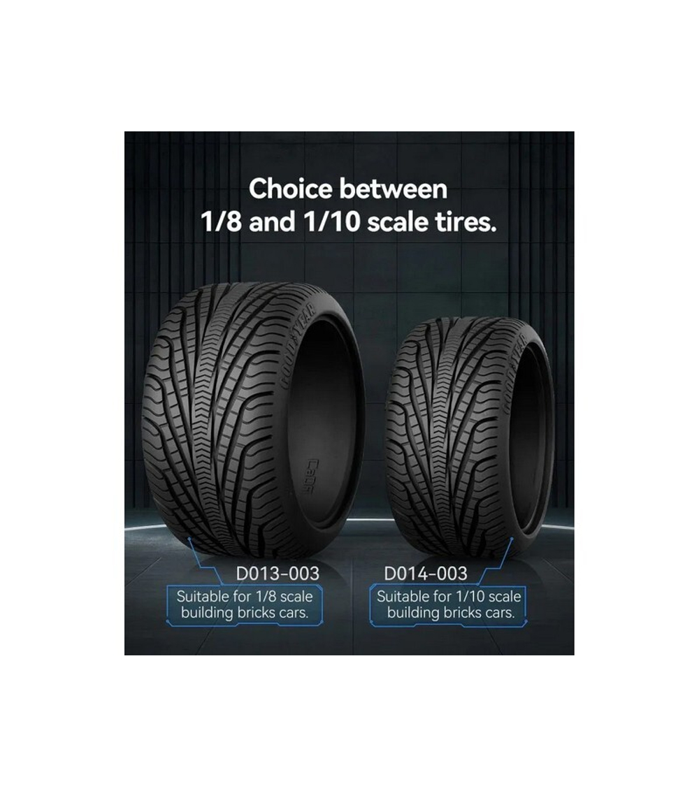 Комплект шины CaDA Goodyear 1/10