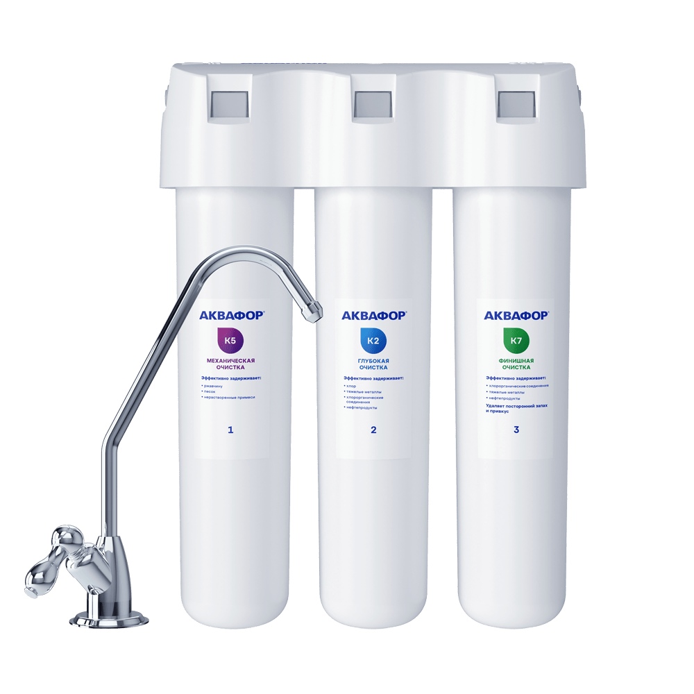 Аквафор Кристалл А (коллектор с кнопками)