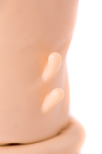 Удлиняющая насадка с усиками из серии XLover (6 см ) (Цвет: телесный)