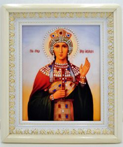 Икона Александры Римской ручной работы.