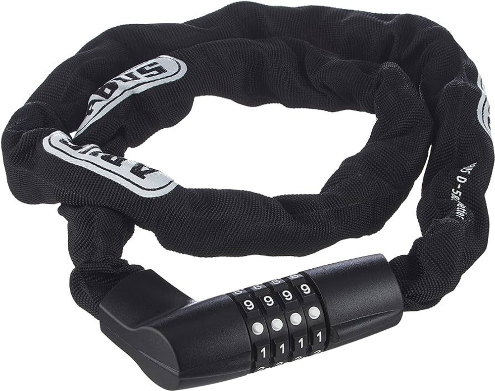 Замок 05-0051133 вело цепь на коде 4х разр 1385/75см black Tresor 6мм класс защиты 6/15 черный ABUS