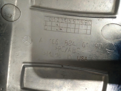 Накладка заднего бампера Mercedes GL (X166) 12-16 Б/У Оригинал A1668840190