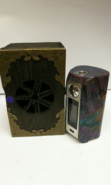 Купить Боксмод asMODus Minikin V2 180W Kodama Gunmetal Wood