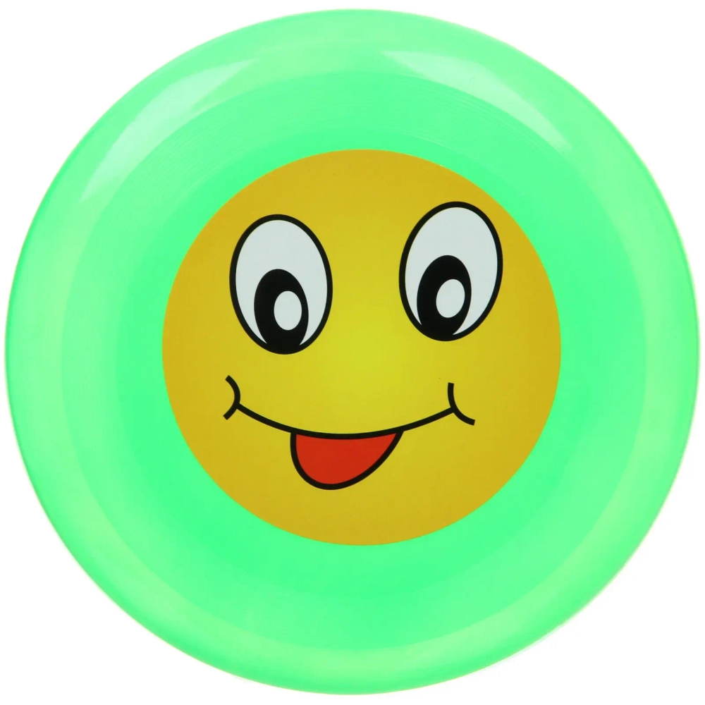 Летающая тарелка «Смайл» 18 см, микс