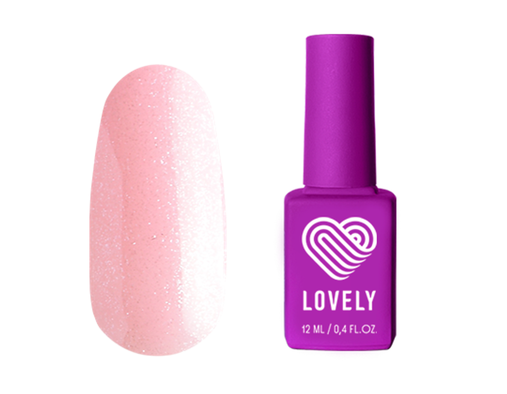 LOVELY База камуфлирующая оттенок нежно-розовый BS03 (с шиммером), 12 ml
