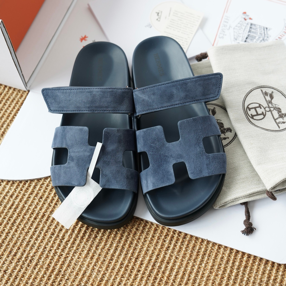 Сандалии из натуральной кожи и замши