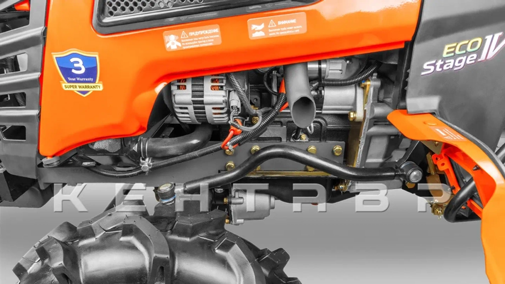 Трактор Кентавр Т-4K MASTER 9+3 (Perkins) STD agri 5,00-12 / 8,00-16