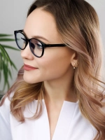 Очки для компьютера имиджевые защитные прозрачные нулевки