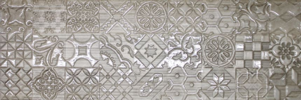 Декор настенный Альбервуд 1664-0165 20x60 коричневый LB-Ceramics