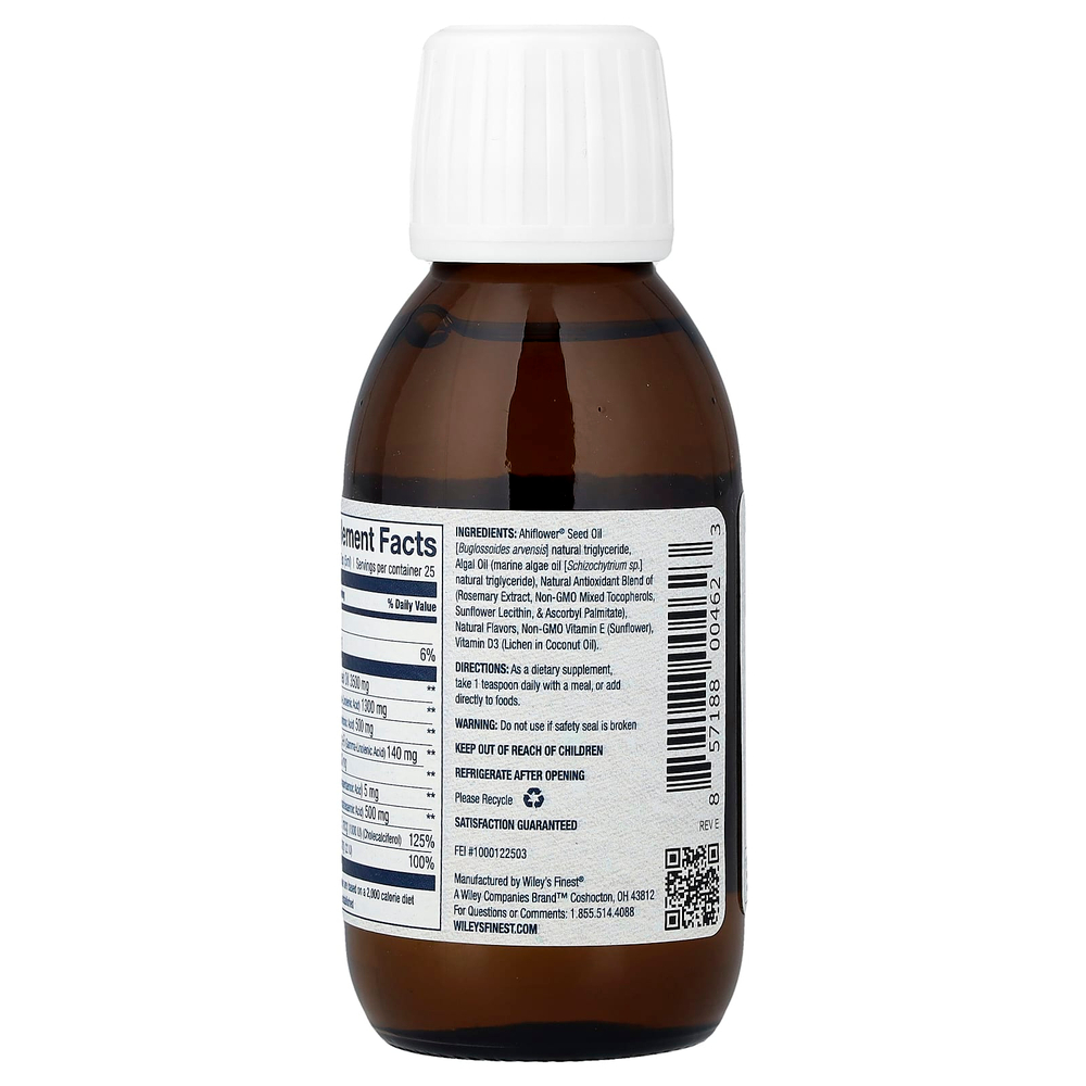 Wiley's Finest, CatchFree Omega, Тропическое манго, 125 мл (4,23 жидких унции)